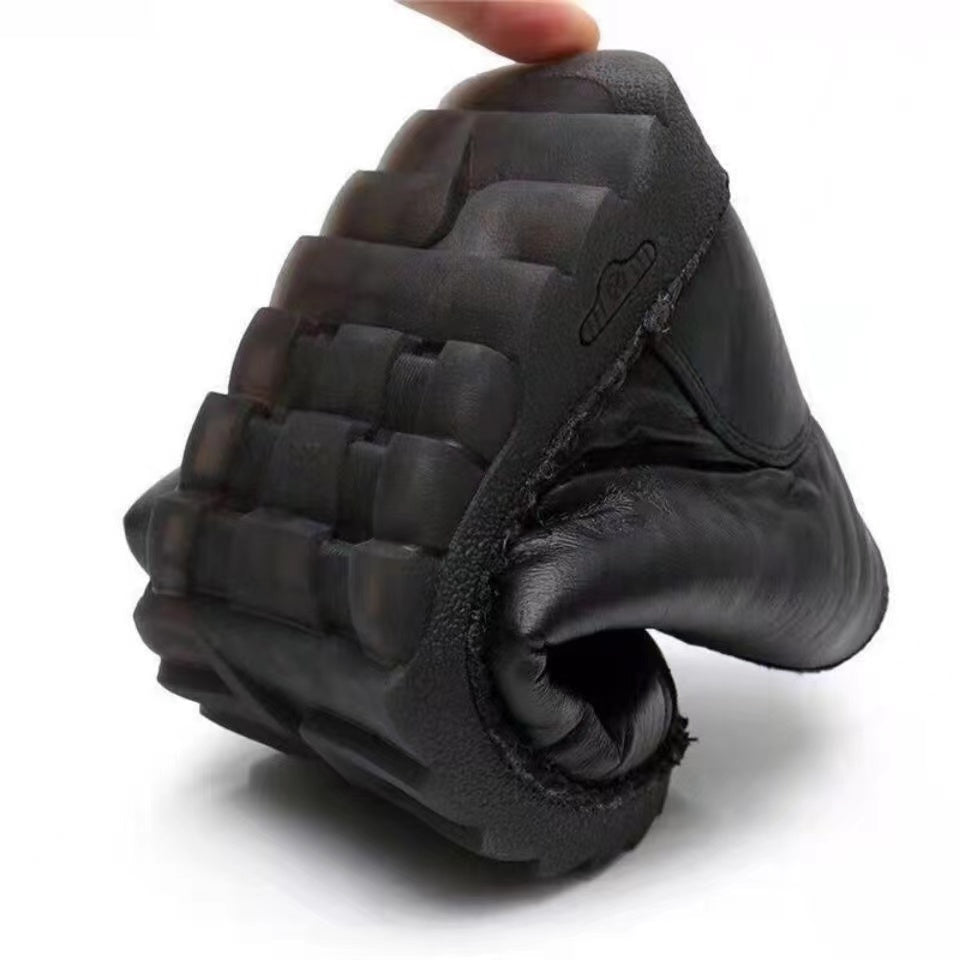 Dames zachte leren winter warme schoenen