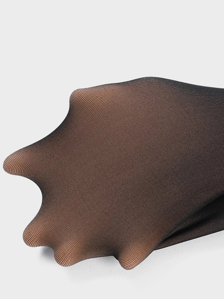 Çıplak Bacak Görünümlü Polar Astarlı Tayt