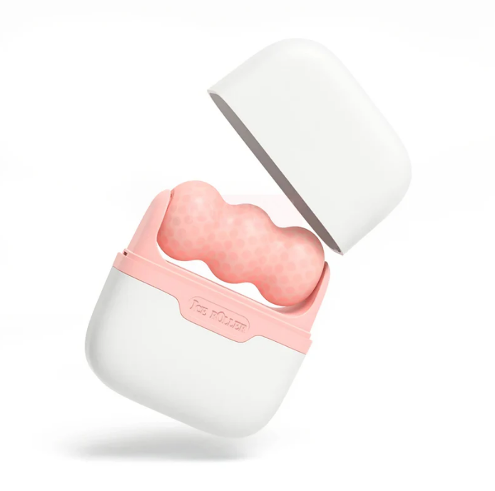 Çift Başlı Yüz Silindiri - Soğuk Terapi ile Yüz Şişkinliğini Azaltır