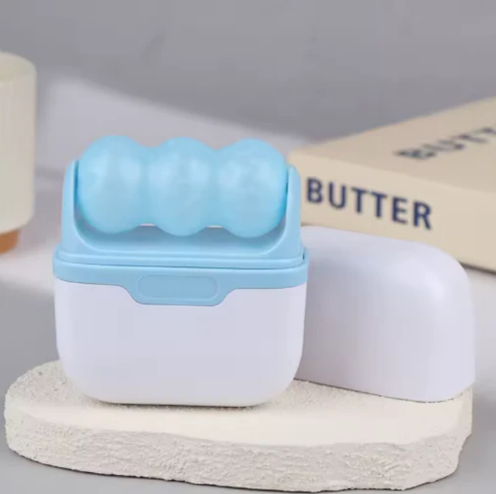 Çift Başlı Yüz Silindiri - Soğuk Terapi ile Yüz Şişkinliğini Azaltır